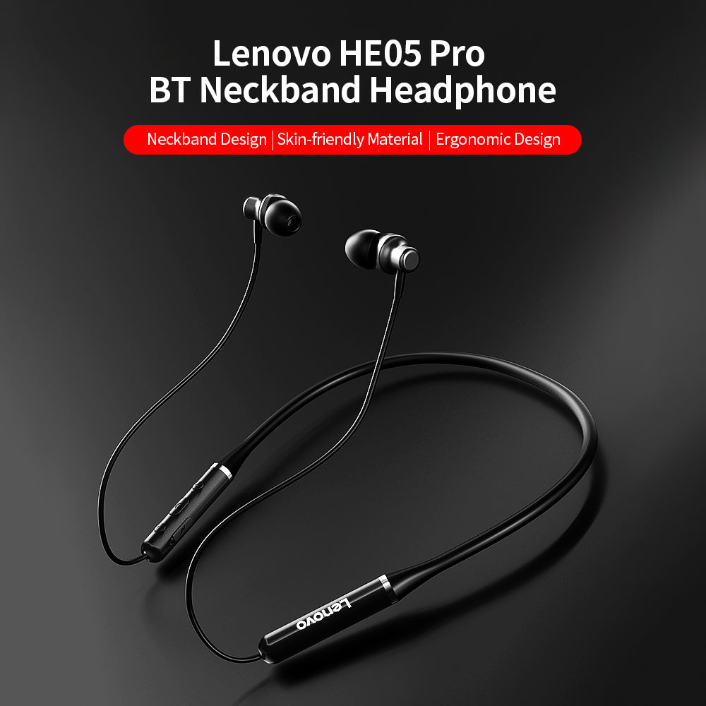 Lenovo HE05 Neckband Earphones