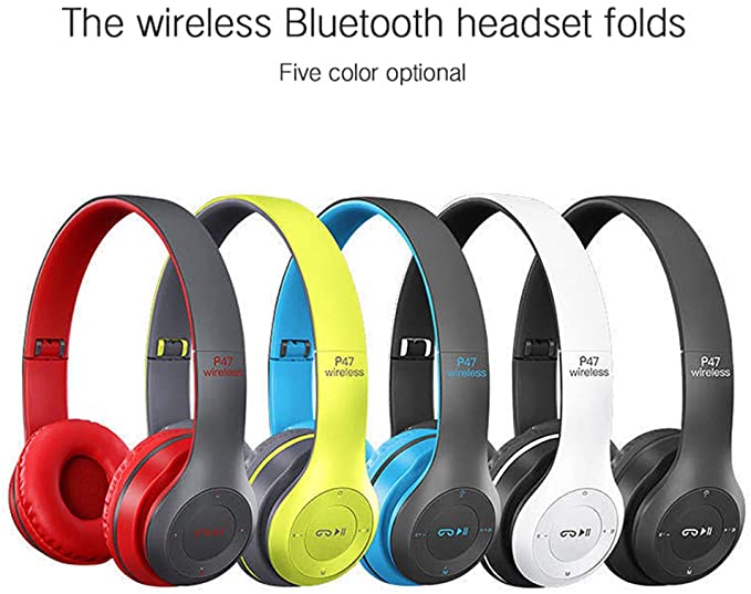 P47 Wireless Bluetooth Headphones