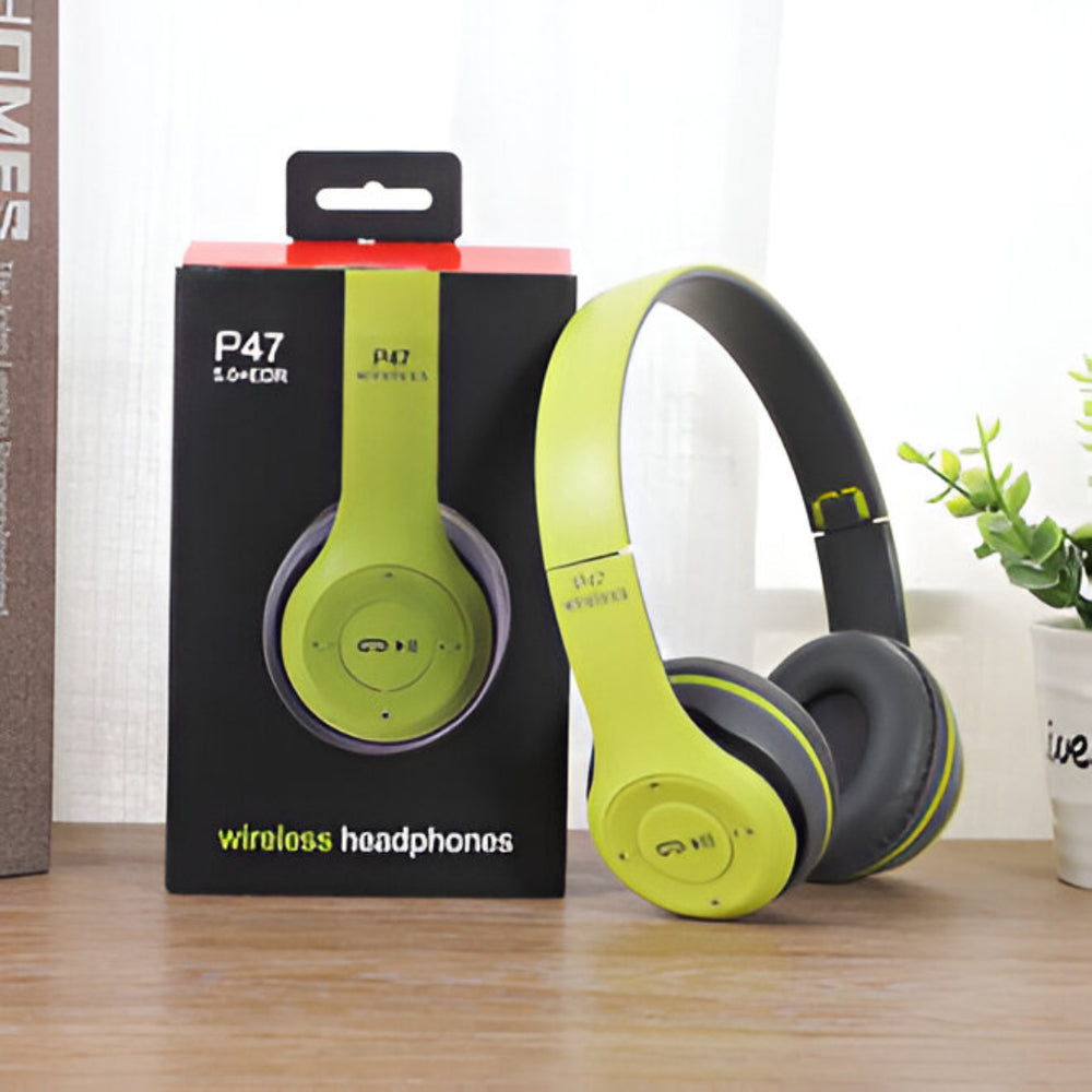 P47 Wireless Bluetooth Headphones