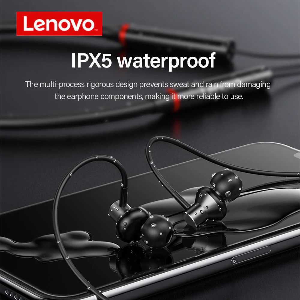 Lenovo HE05 Neckband Earphones