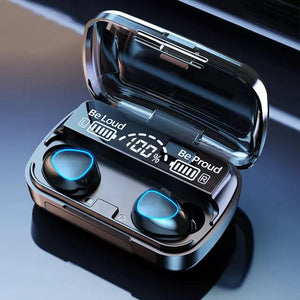 M10 Wireless Bluetooth 5.1 Earbuds with LED Case