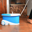 High Quality Steel Bucket Magic Primo Spin Mop with Easy Wheels for 360° Cleaning