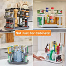 2 Tier Spice Rack Organizer for Cabinet