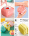 Silicone Bath Brush Safety Soft Hair